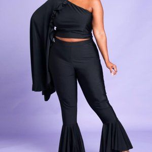 Black Bold Sleeve 2PC Set